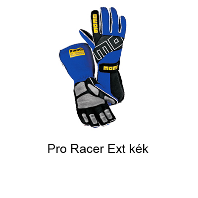 Versenykesztyű, Pro Racer Ext, kék