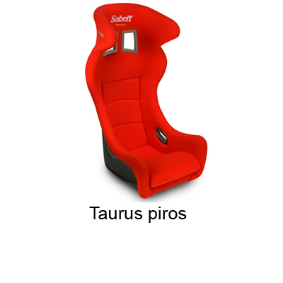 Versenyülés, Taurus, piros