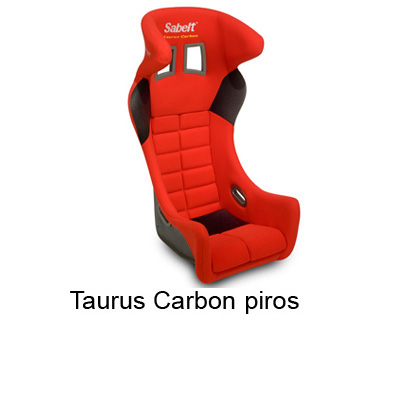 Versenyülés, Taurus, piros, karbon