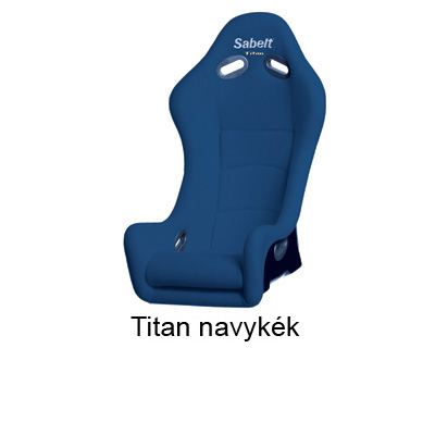 Versenyülés, Titan navy, kék