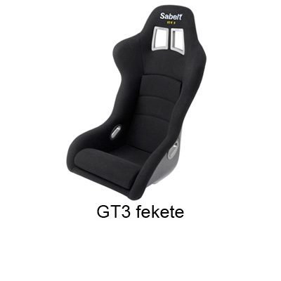 Versenyülés, GT3 fekete