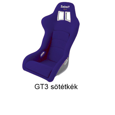 Versenyülés, GT3, sötétkék