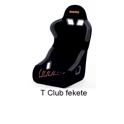 Versenyülés, T-Club, fekete