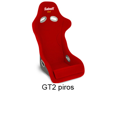Versenyülés, GT2, piros
