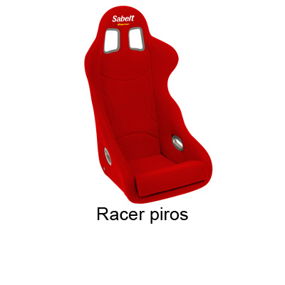 Versenyülés, RACER DUO, piros