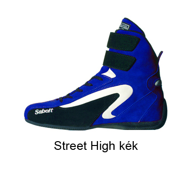 Versenycipő, Street High, kék/fekete