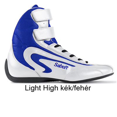 Versenycipő, Light High, fehér/kék