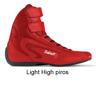 Versenycipő, Light High, piros