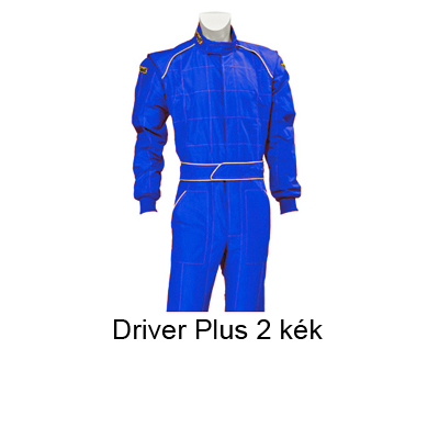 Verseny overall, Driver Plus 2, kék