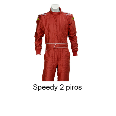 Verseny overall, Speedy 2, piros