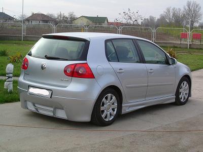 VW Golf V hátsó lökhárító toldat