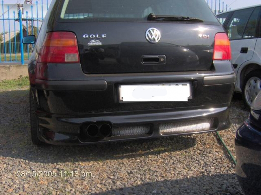 VW Golf IV hátsó lökhárító toldat
